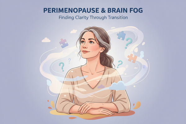 Brain Fog in Perimenopause: Causes + Natural Support