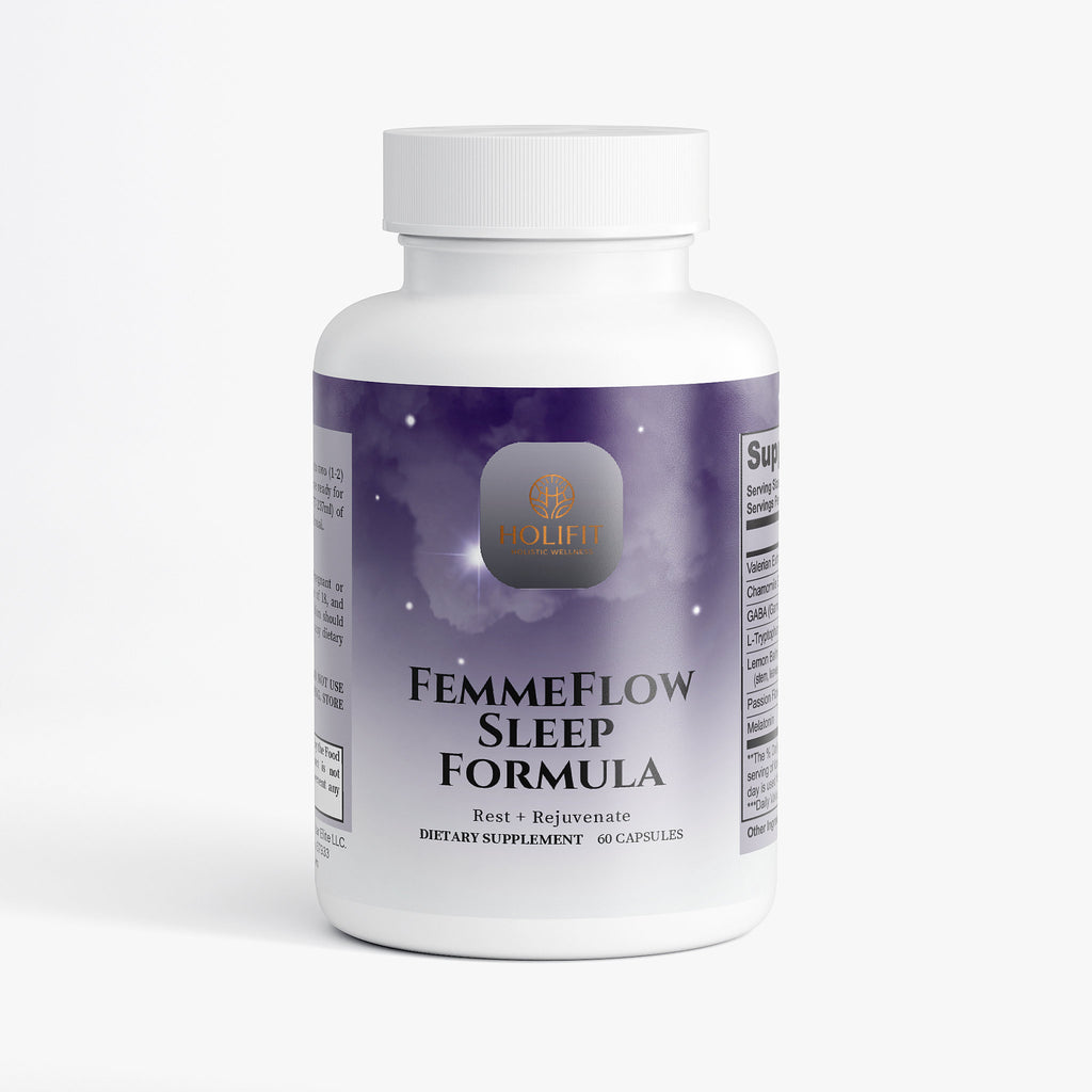 FemmeFlow Sleep Formula- Rest + Rejuvenate 60 Capsules