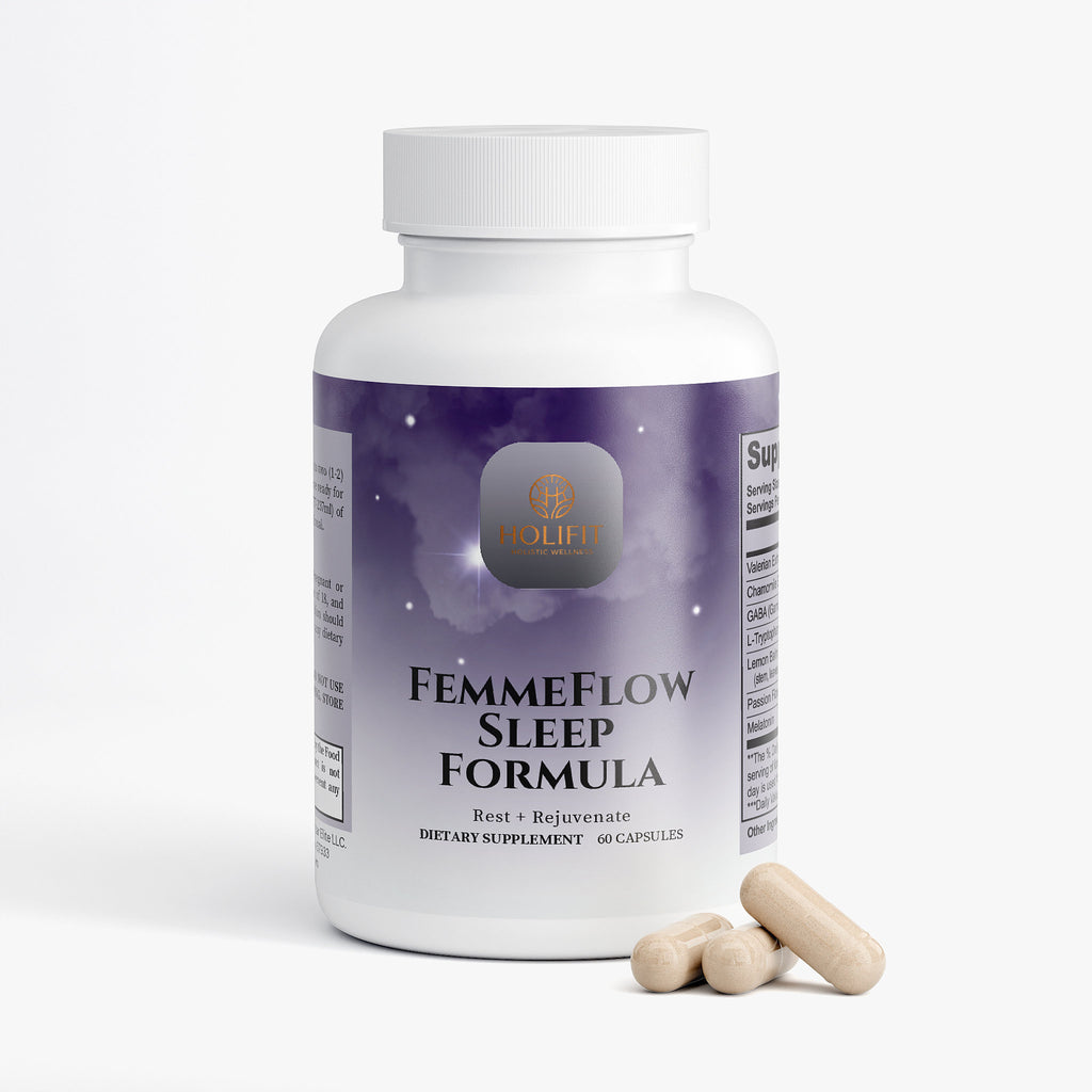 FemmeFlow Sleep Formula- Rest + Rejuvenate 60 Capsules