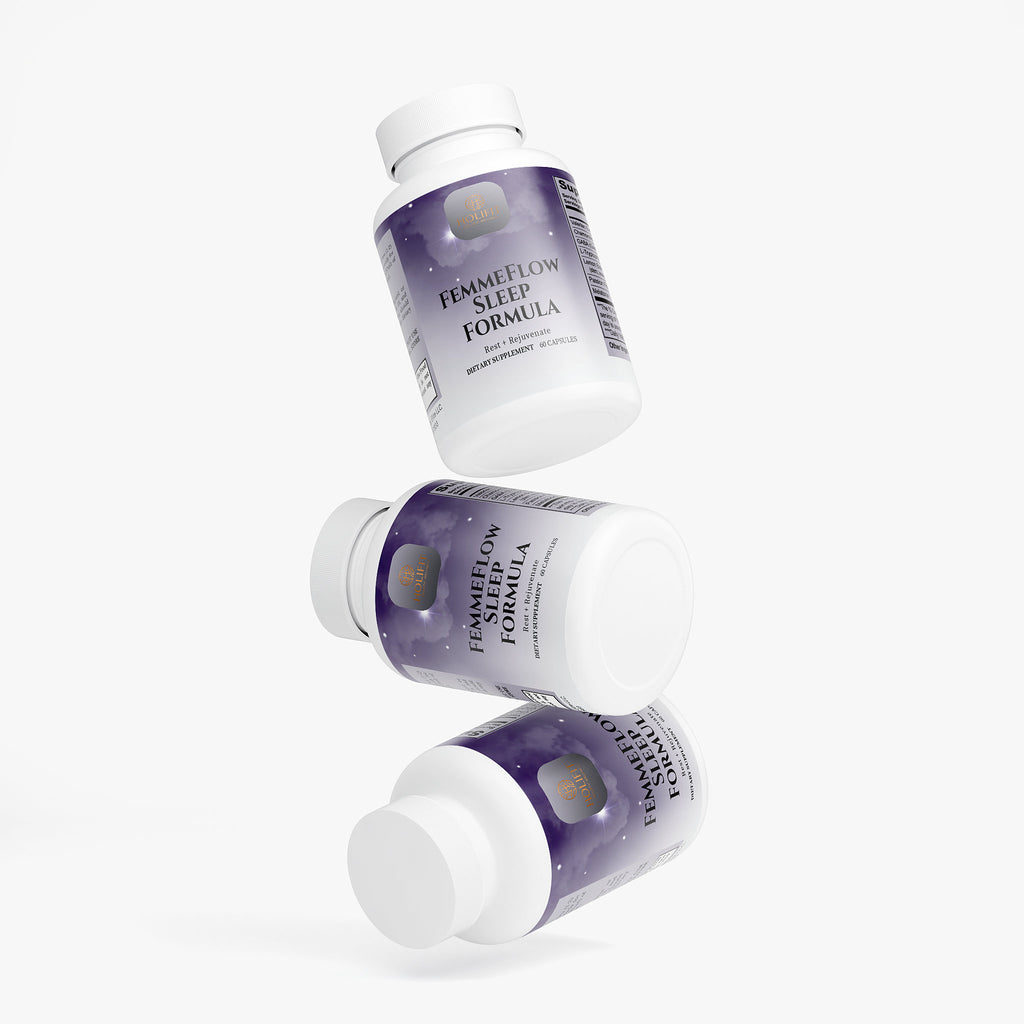 FemmeFlow Sleep Formula- Rest + Rejuvenate 60 Capsules
