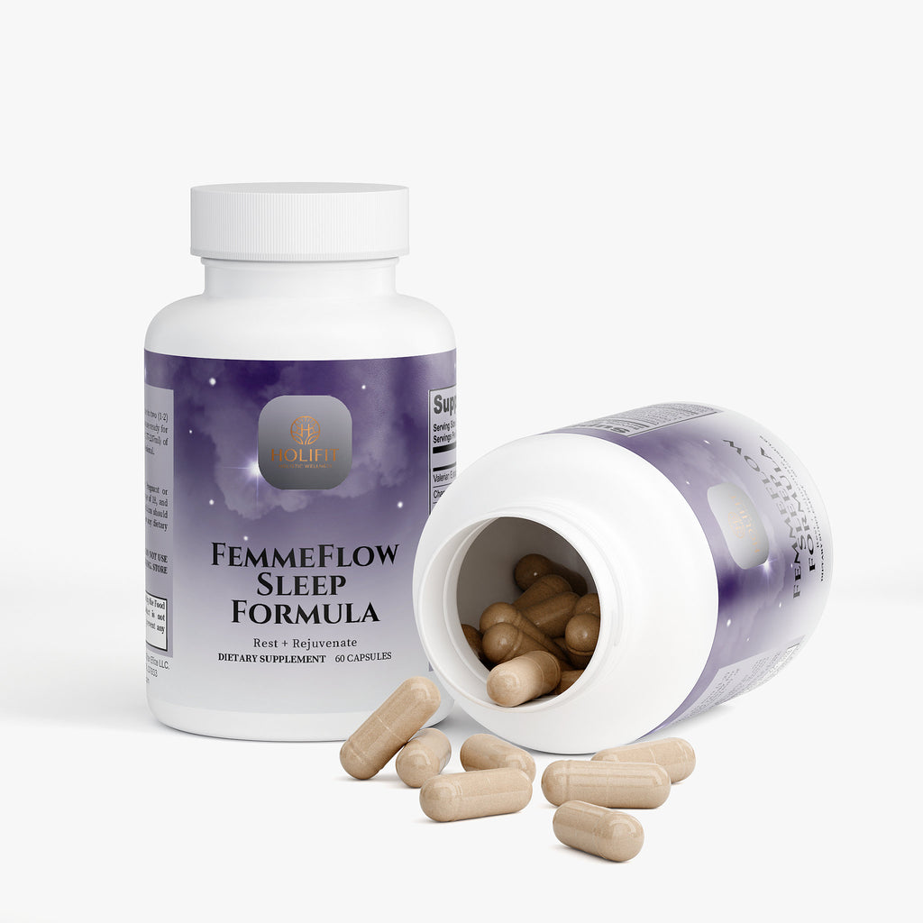 FemmeFlow Sleep Formula- Rest + Rejuvenate 60 Capsules