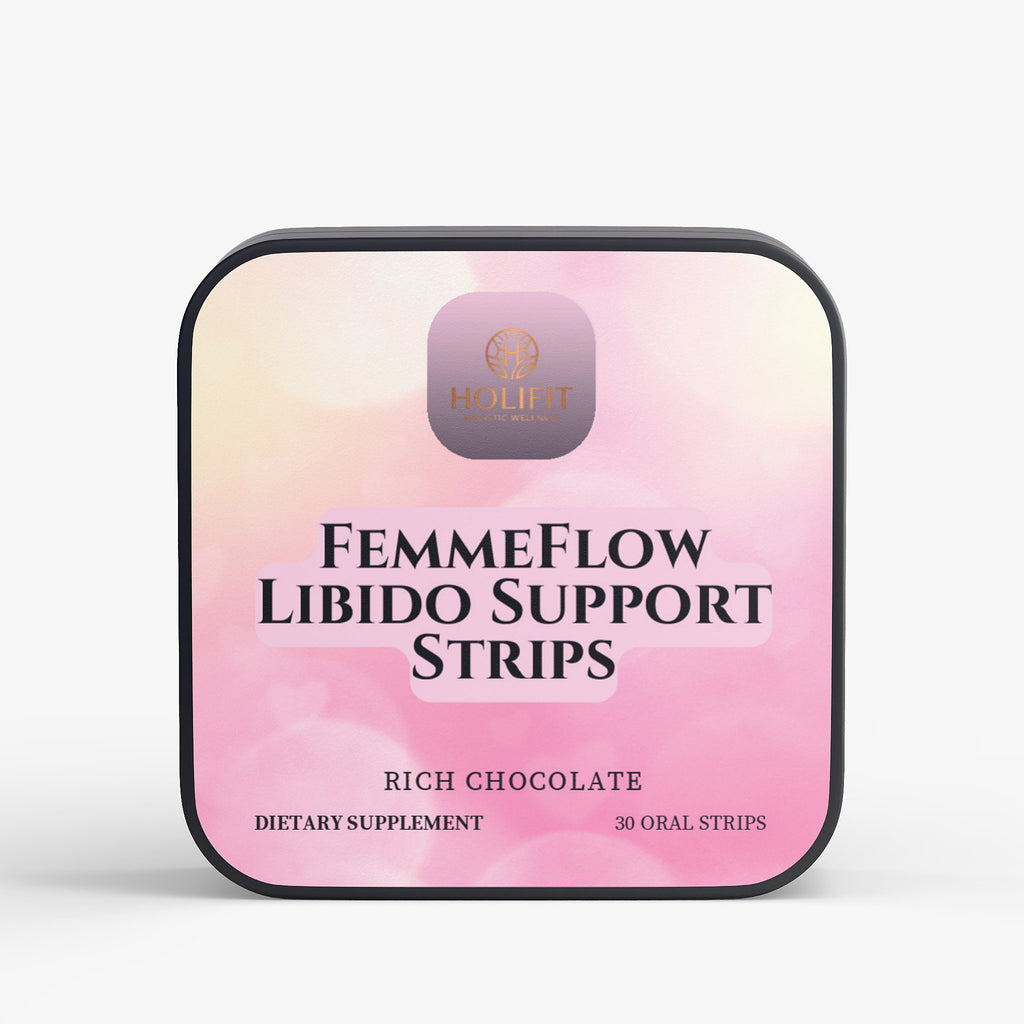 Femme Flow Libido Support Strips- 30 Chocolate flavored Oral Strips