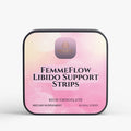 Femme Flow Libido Support Strips- 30 Chocolate flavored Oral Strips