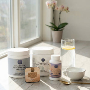 FemmeFlow Midlife Vitality Ritual – 4-Product Wellness Bundle for Women